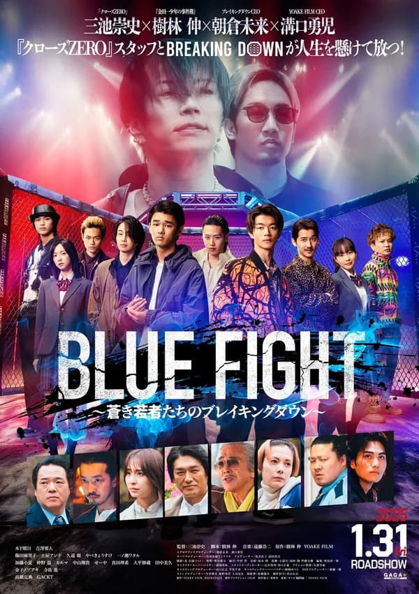 Poster Blazing Fists