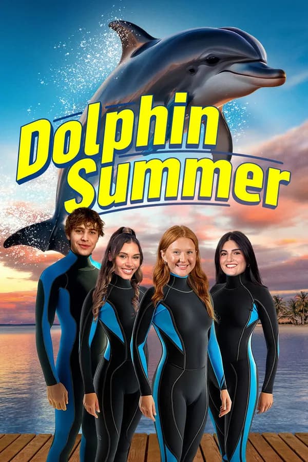 Poster Dolphin Summer