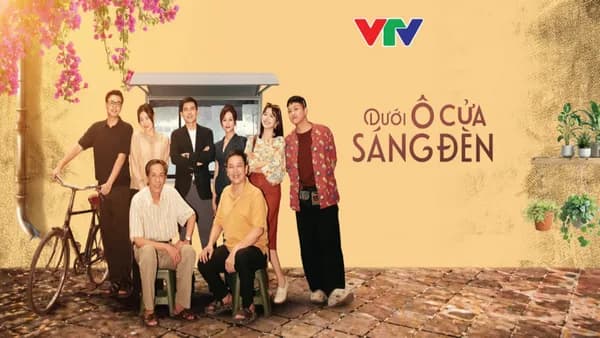 Poster Dưới Ô Cửa Sáng Đèn