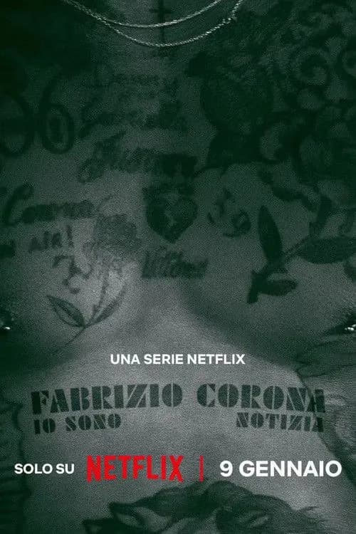 Poster Fabrizio Corona: Vua Paparazzi