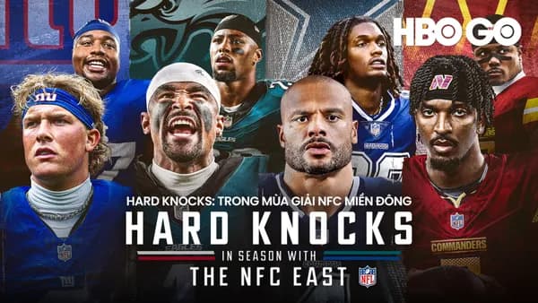 Poster Hard Knocks: Trong Mùa Giải Nfc Miền Đông