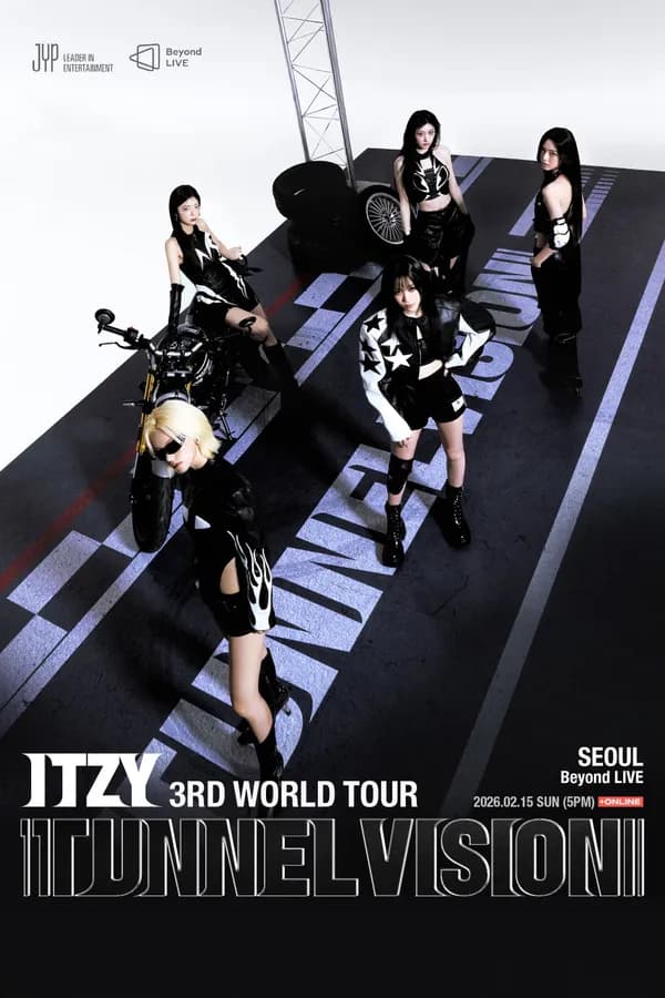 Poster ITZY 3rd World Tour Tunnel Vision in Seoul