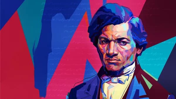 Poster Năm Bài Phát Biểu Của Frederick Douglass