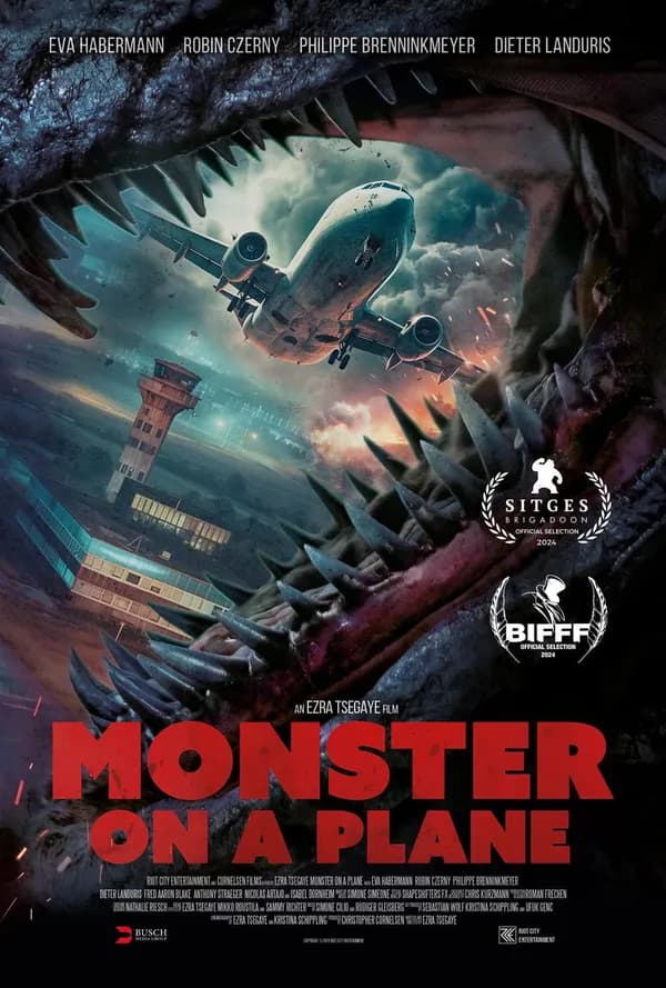 Poster Quái vật trên máy bay