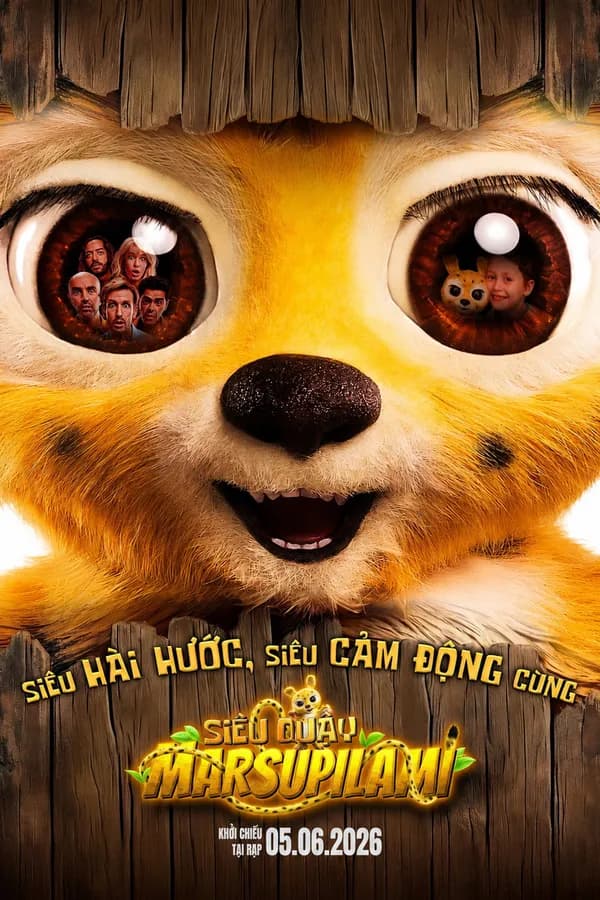 Poster Siêu Quậy Marsupilami