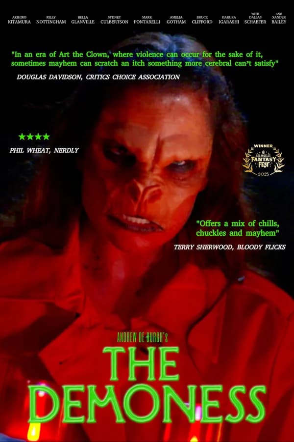 Poster The Demoness